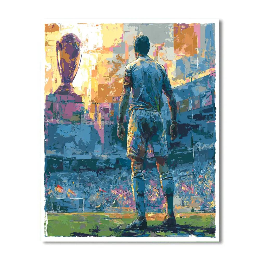 Uzbekistan Fifa 2026 Dawn Paint by numbers kits