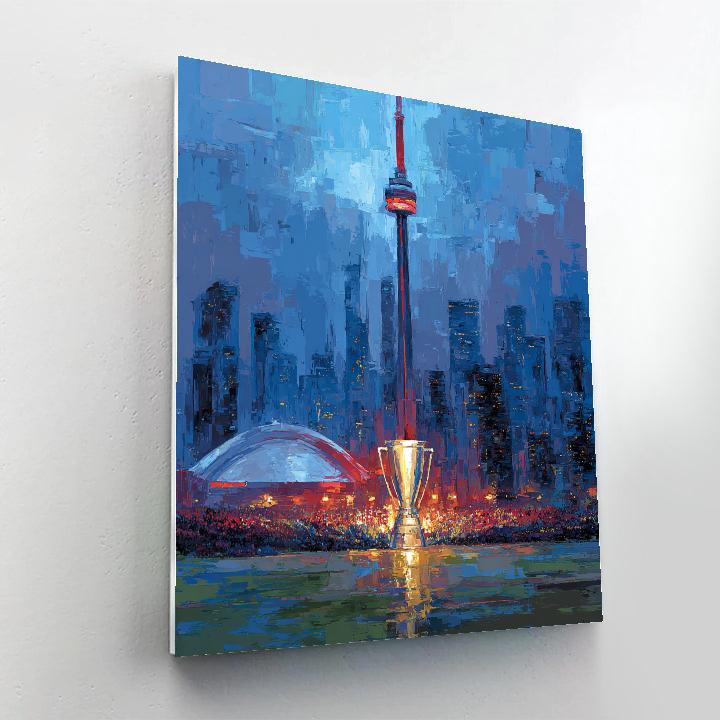 Canada Fifa 2026 Lights paint by color