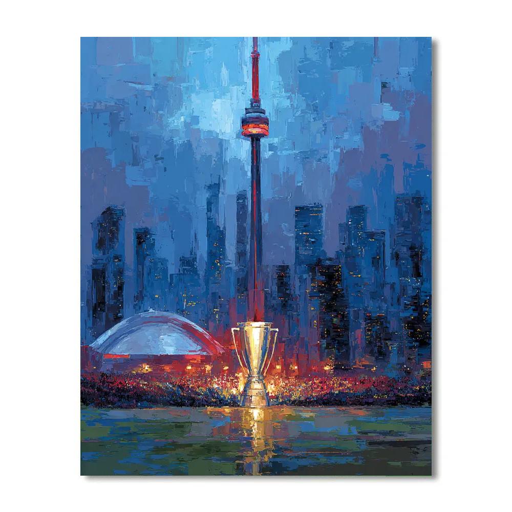 Canada Fifa 2026 Lights paint by color