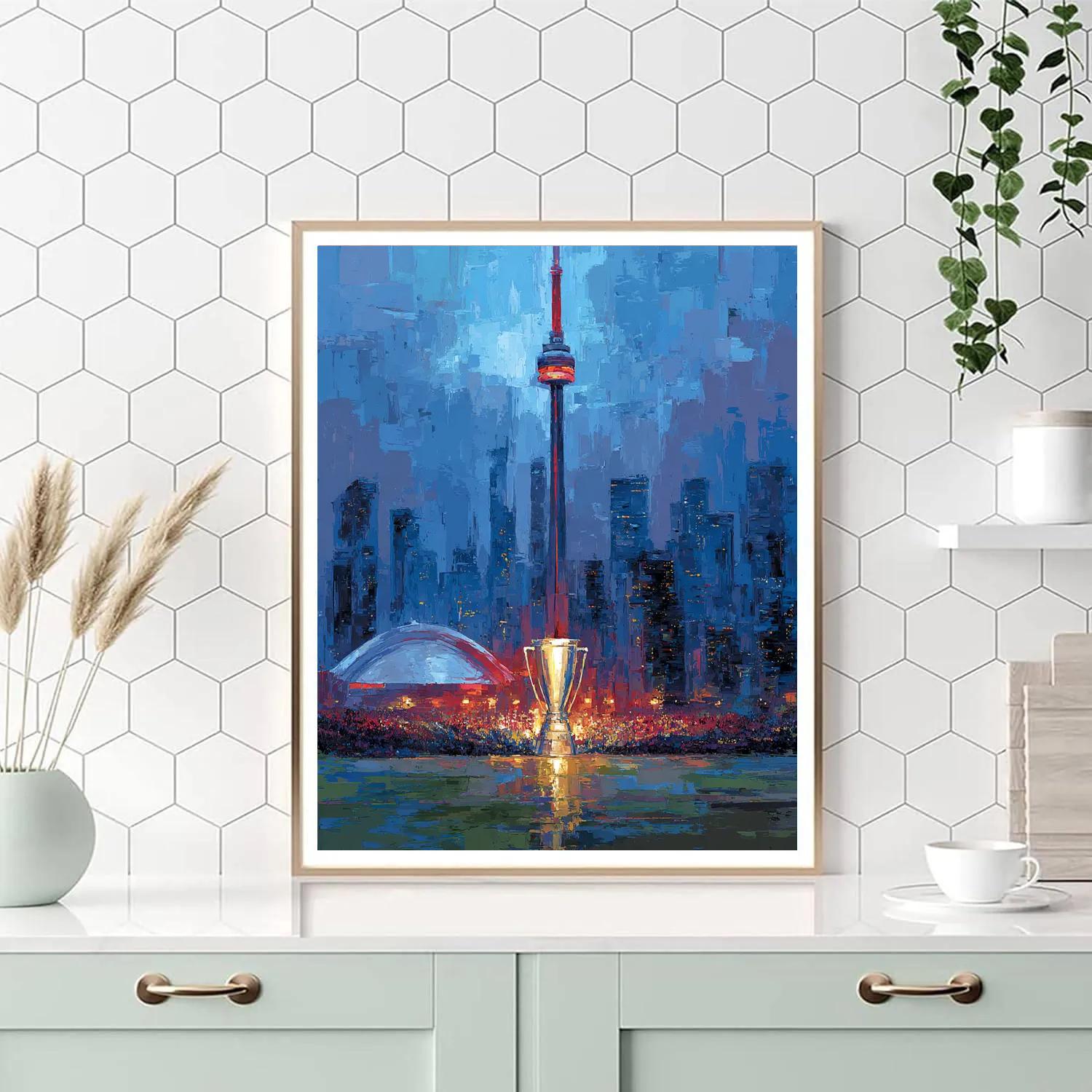 Canada Fifa 2026 Lights paint by color