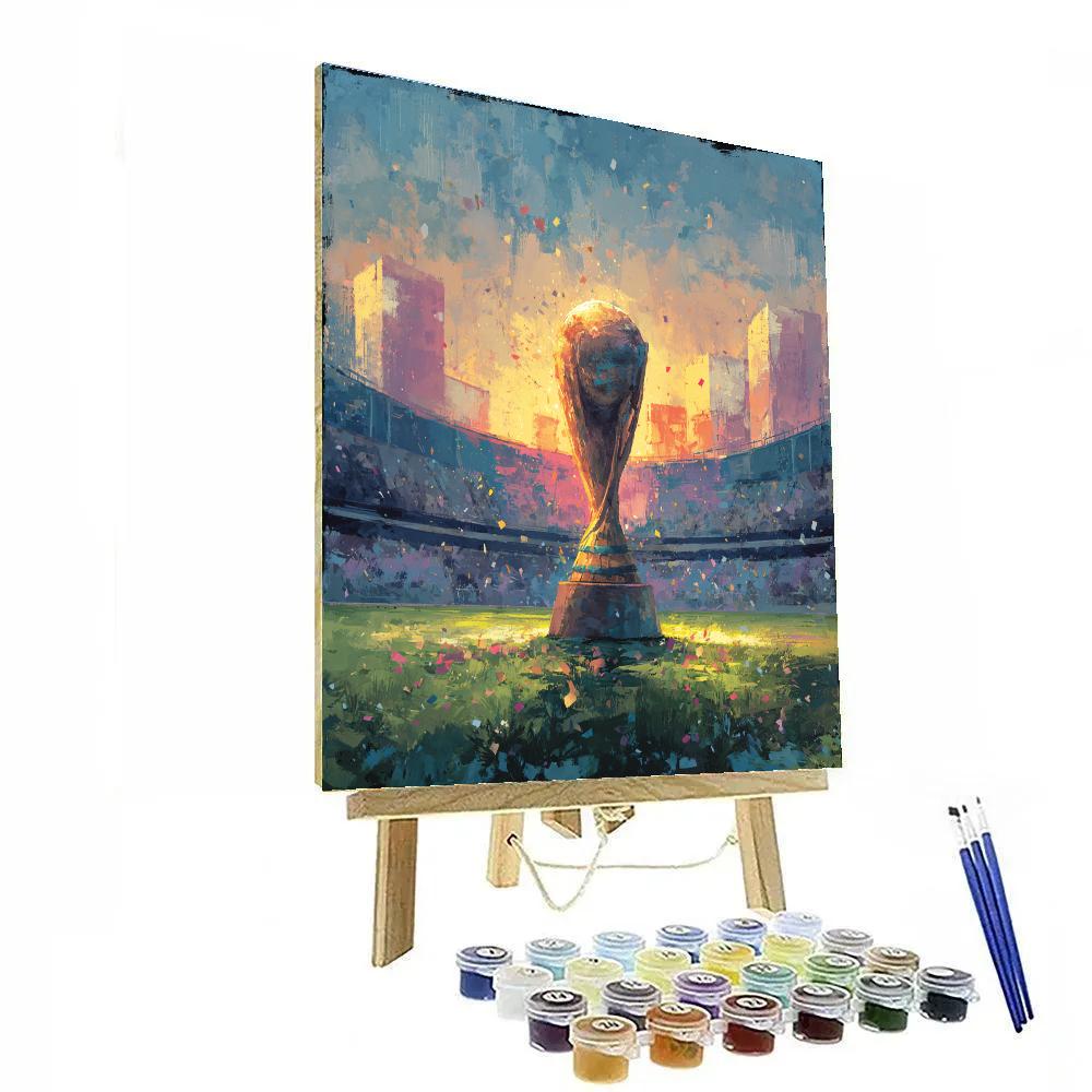 Mexico City Fifa 2026 Opener Numbered painting kits