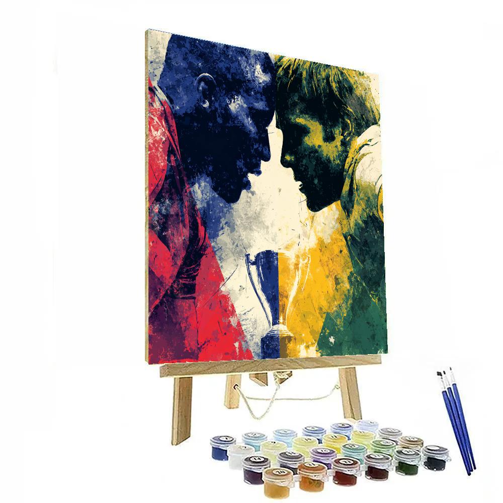 Fifa 2026 USA Vs Australia paint by number