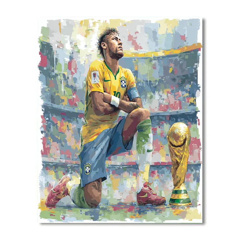 Ronaldinho Fifa 2026 Joy paint by numbers