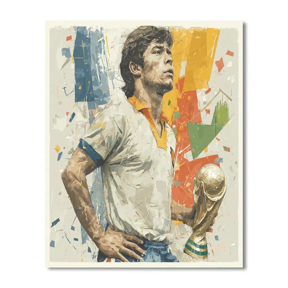 Fifa 2026 Drogba Power painting number kit