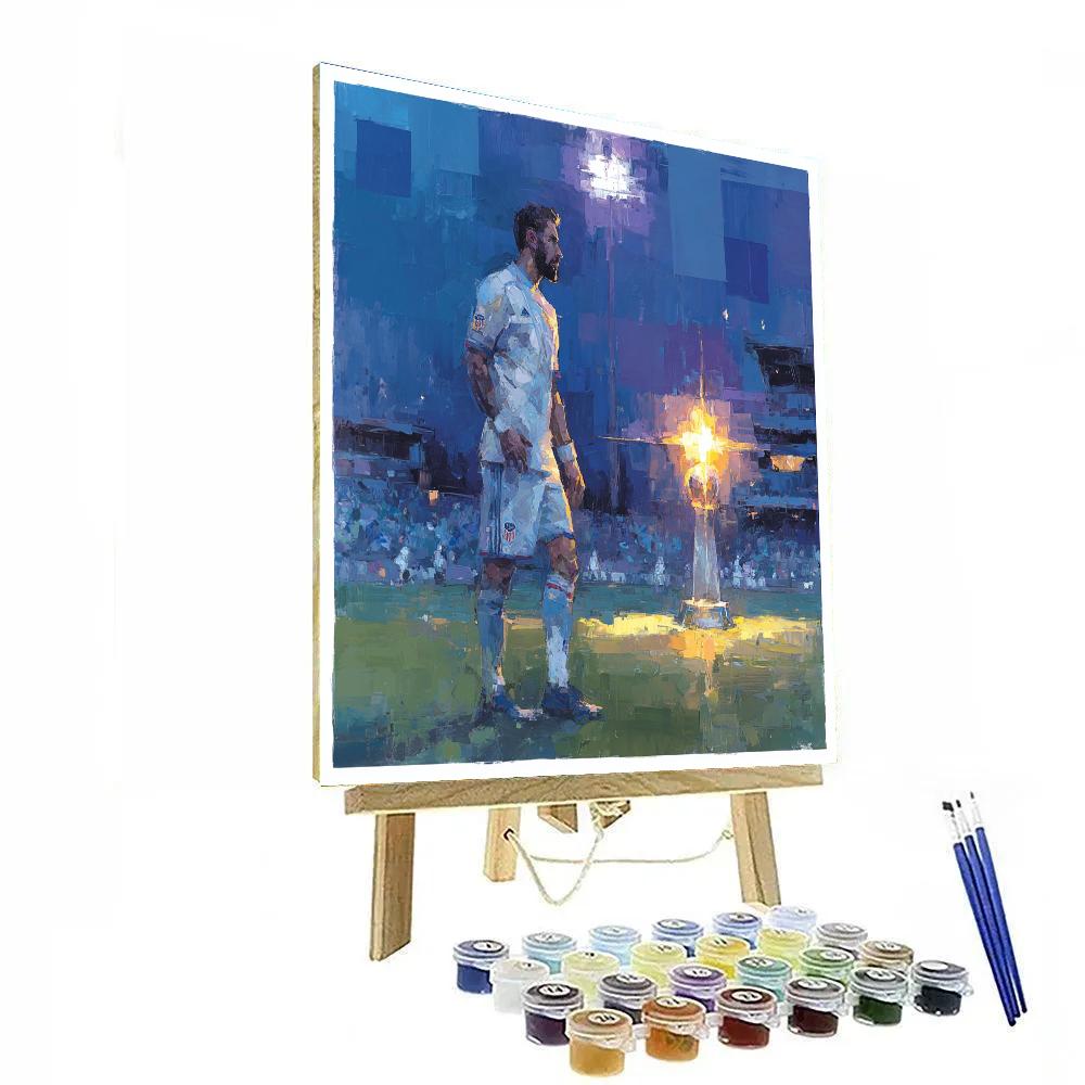 Fifa 2026 Pulisic Glow Number painting