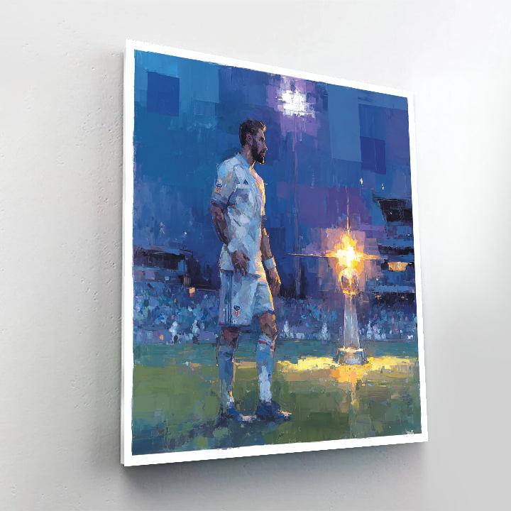 Fifa 2026 Pulisic Glow Number painting