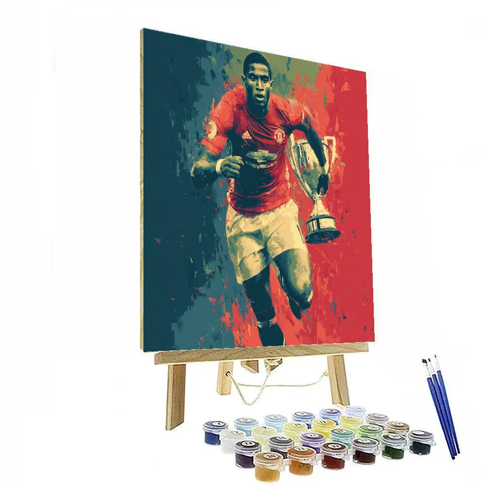 Fifa 2026 Hakimi Atlas Paint by numbers art