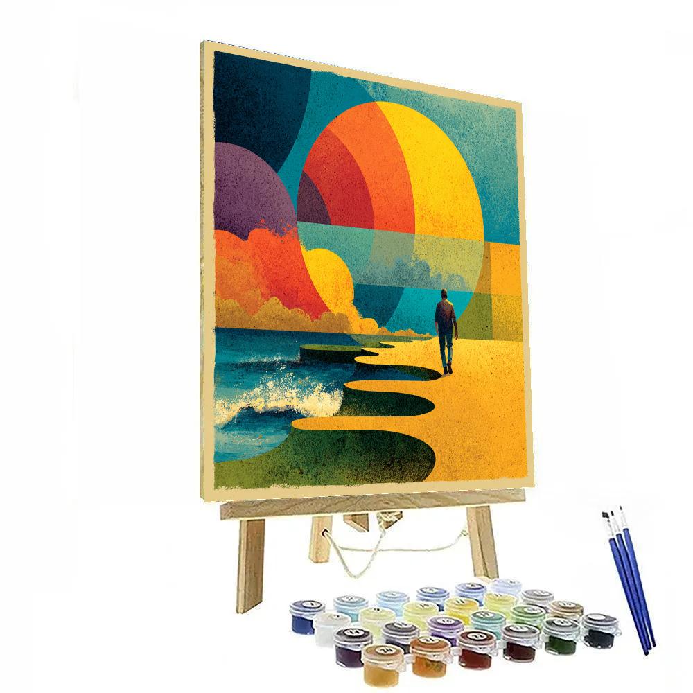 Ecuador Fifa 2026 Sun paint by numbers