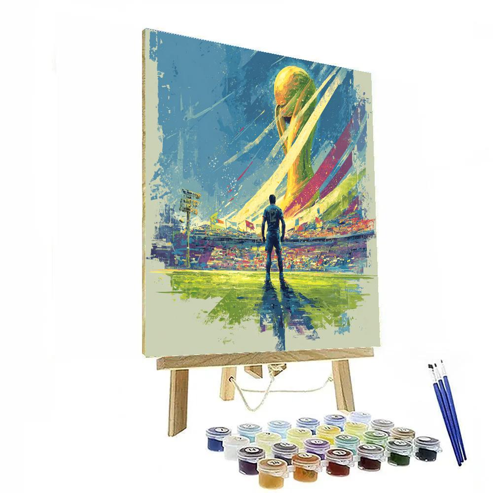Cabo Verde Fifa 2026 Breeze Numbered painting kits
