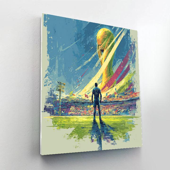Cabo Verde Fifa 2026 Breeze Numbered painting kits