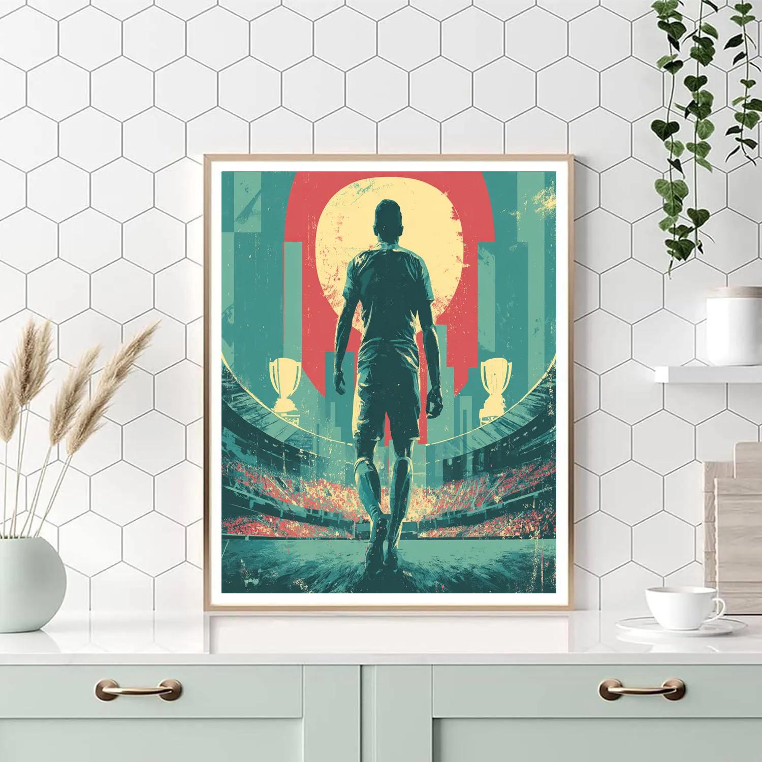 Uzbekistan Fifa 2026 Dawn Number painting
