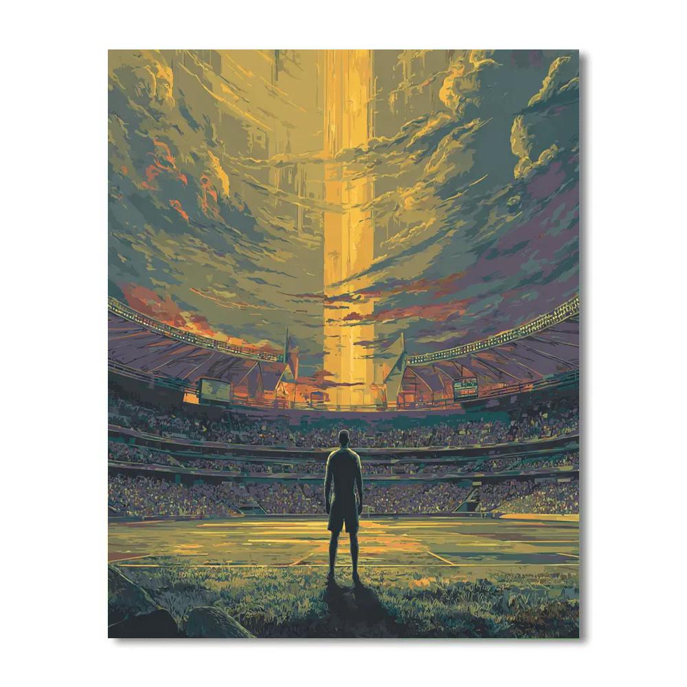 Mexico City Fifa 2026 Opener painting number kit
