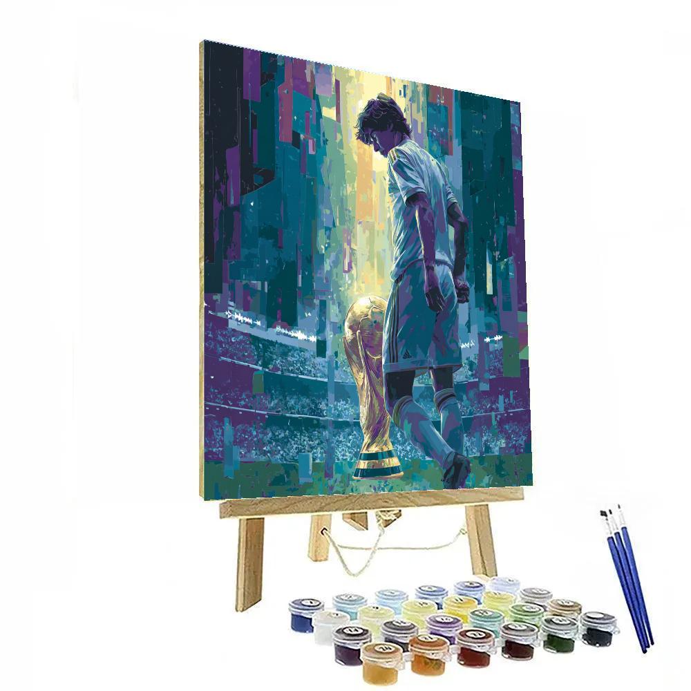Fifa 2026 Musiala Spark paint by numbers