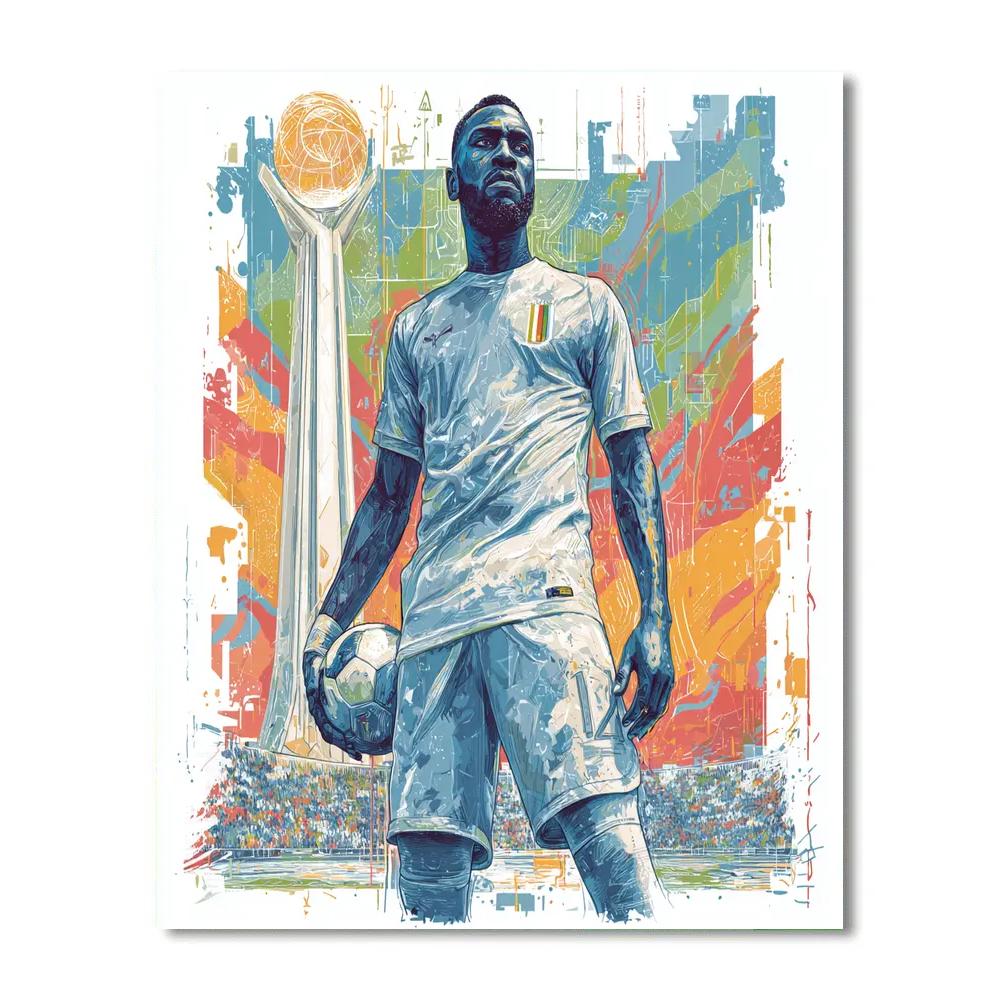Kudus Fifa 2026 Pulse Paint by numbers kits