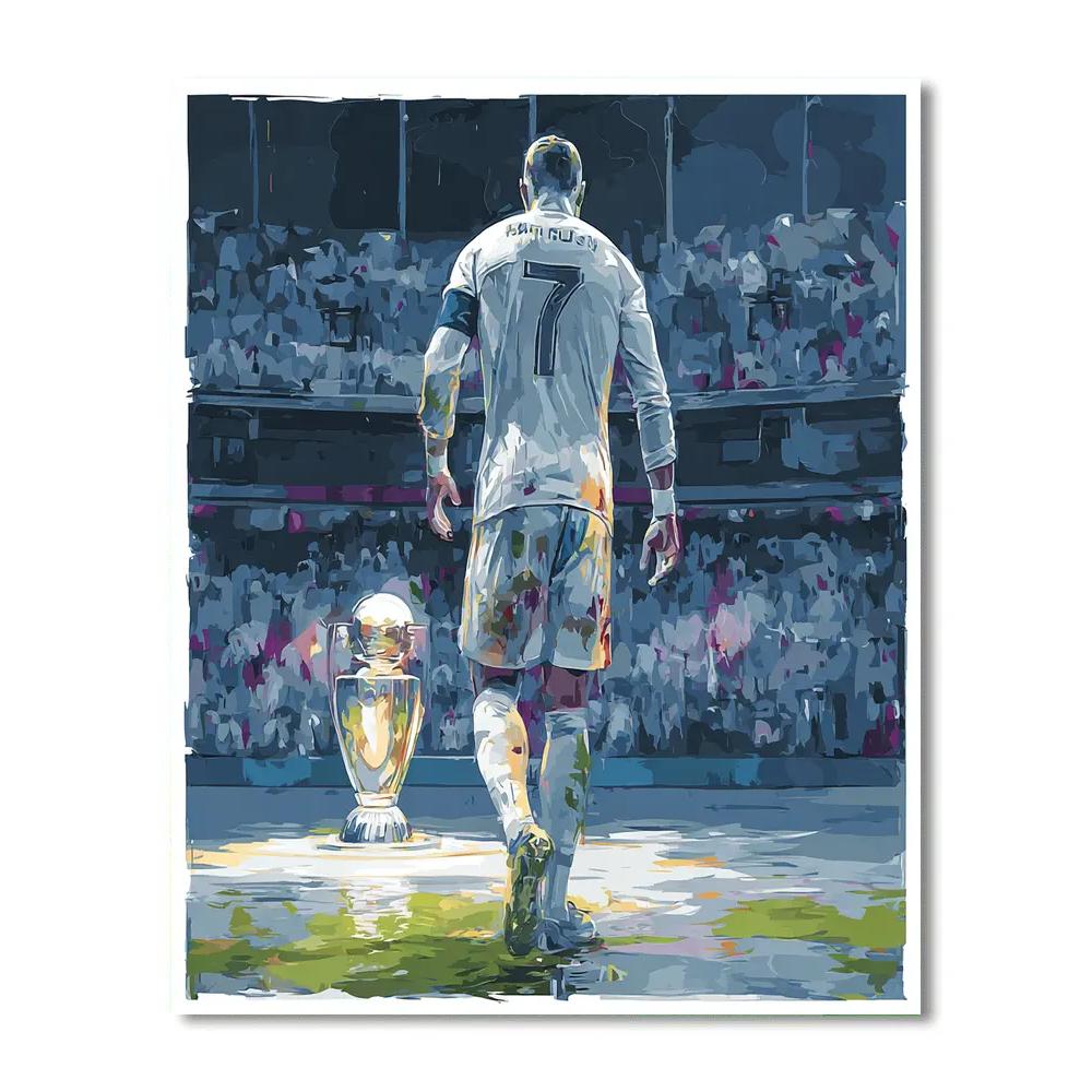 Fifa 2026 Haaland Ice Painting by numbers kit