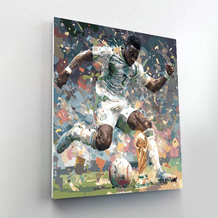 Fifa 2026 Okocha Magic Number painting