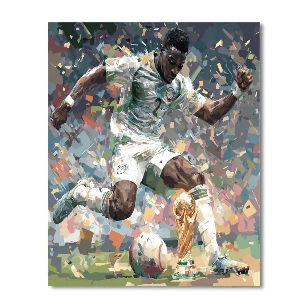 Fifa 2026 Okocha Magic Number painting