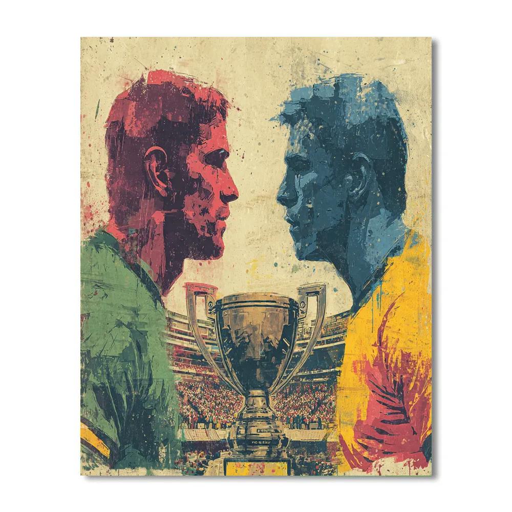 Fifa 2026 Portugal Vs Colombia Numbered painting kits