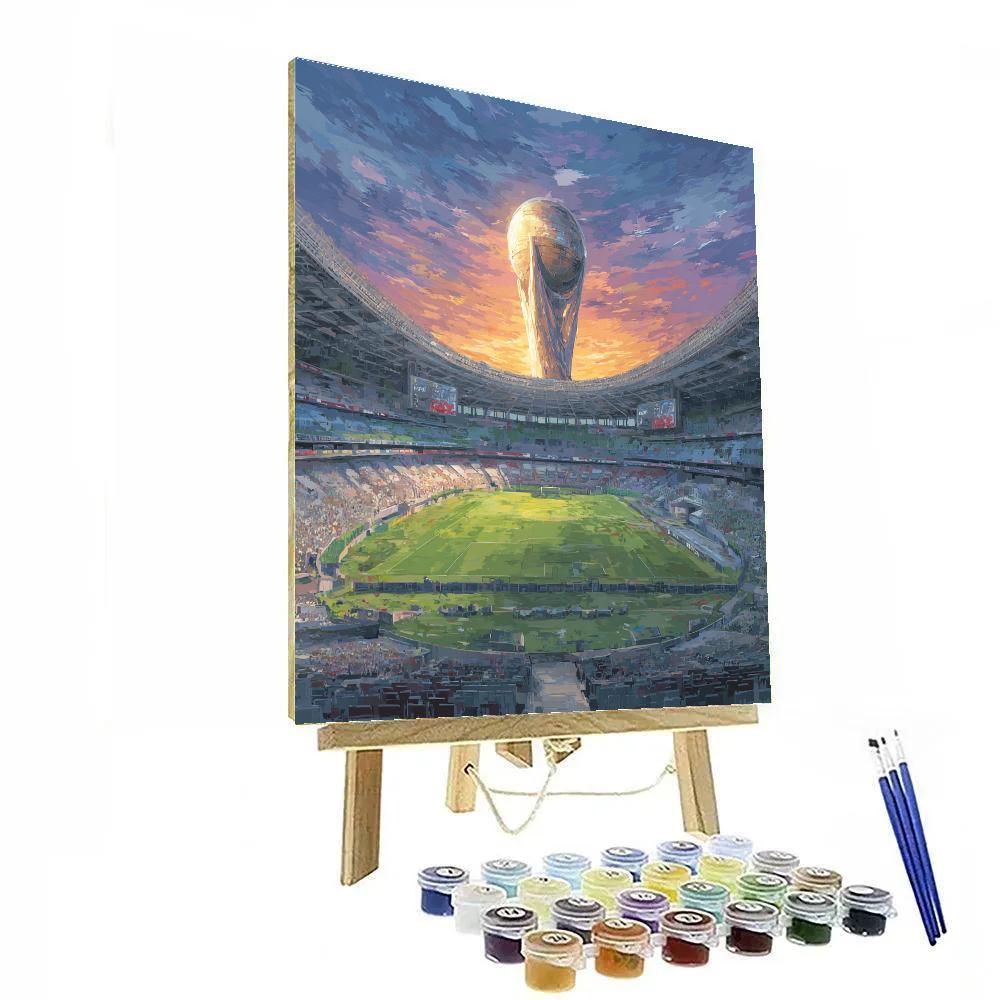 Mexico City Fifa 2026 Opener Paint by numbers kits