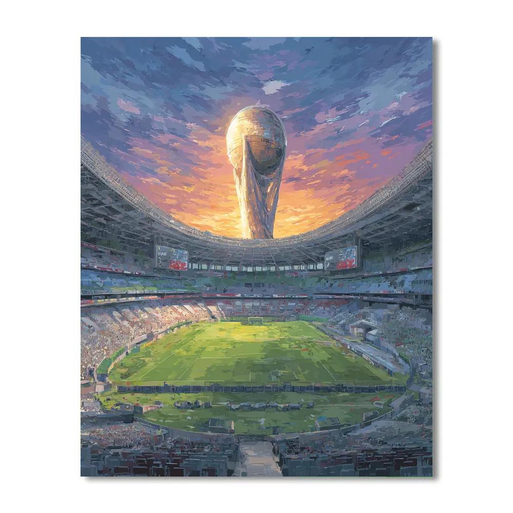 Mexico City Fifa 2026 Opener Paint by numbers kits