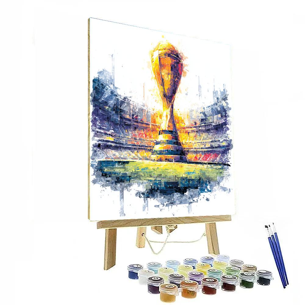 Fifa 2026 Trophy Constellation painting number kit