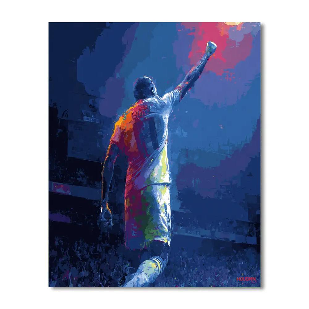 Haiti Fifa 2026 Spirit painting number kit