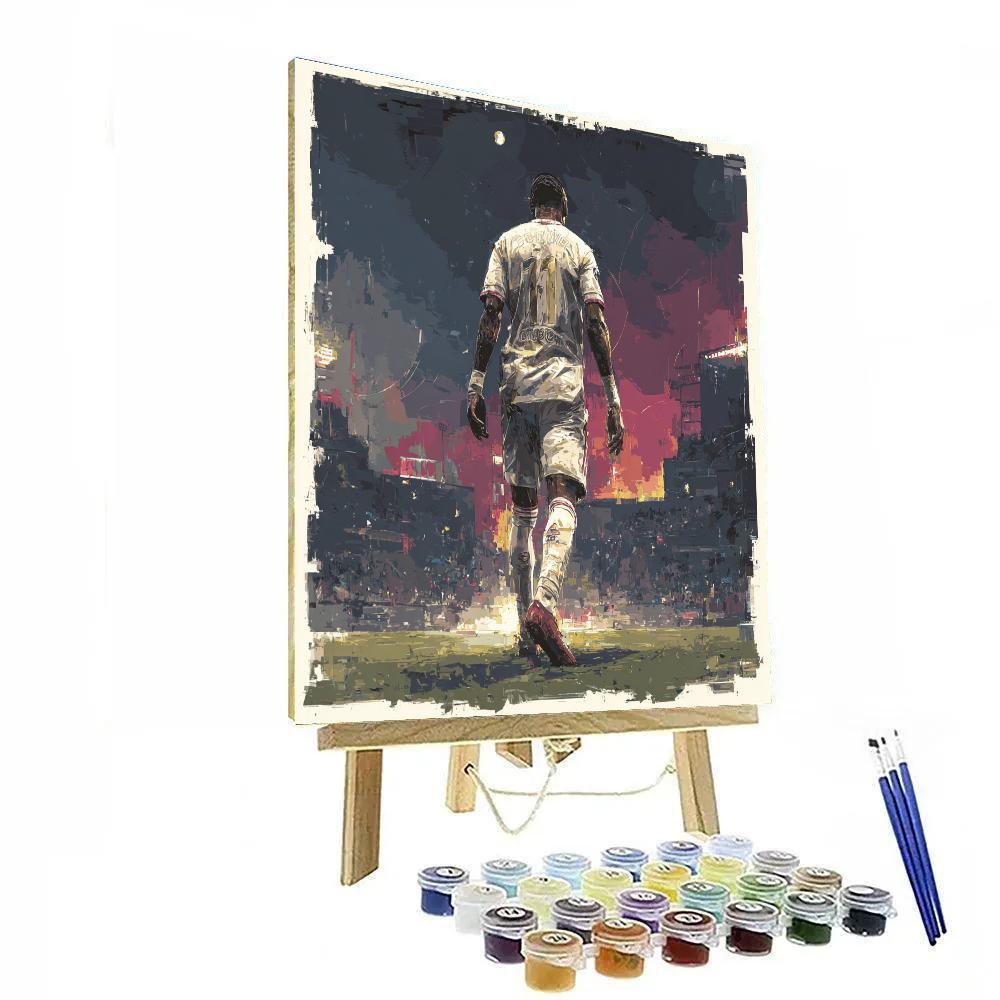 Salah Fifa 2026 Lights DIY paint by numbers