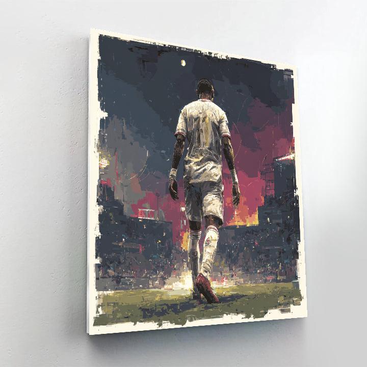 Salah Fifa 2026 Lights DIY paint by numbers