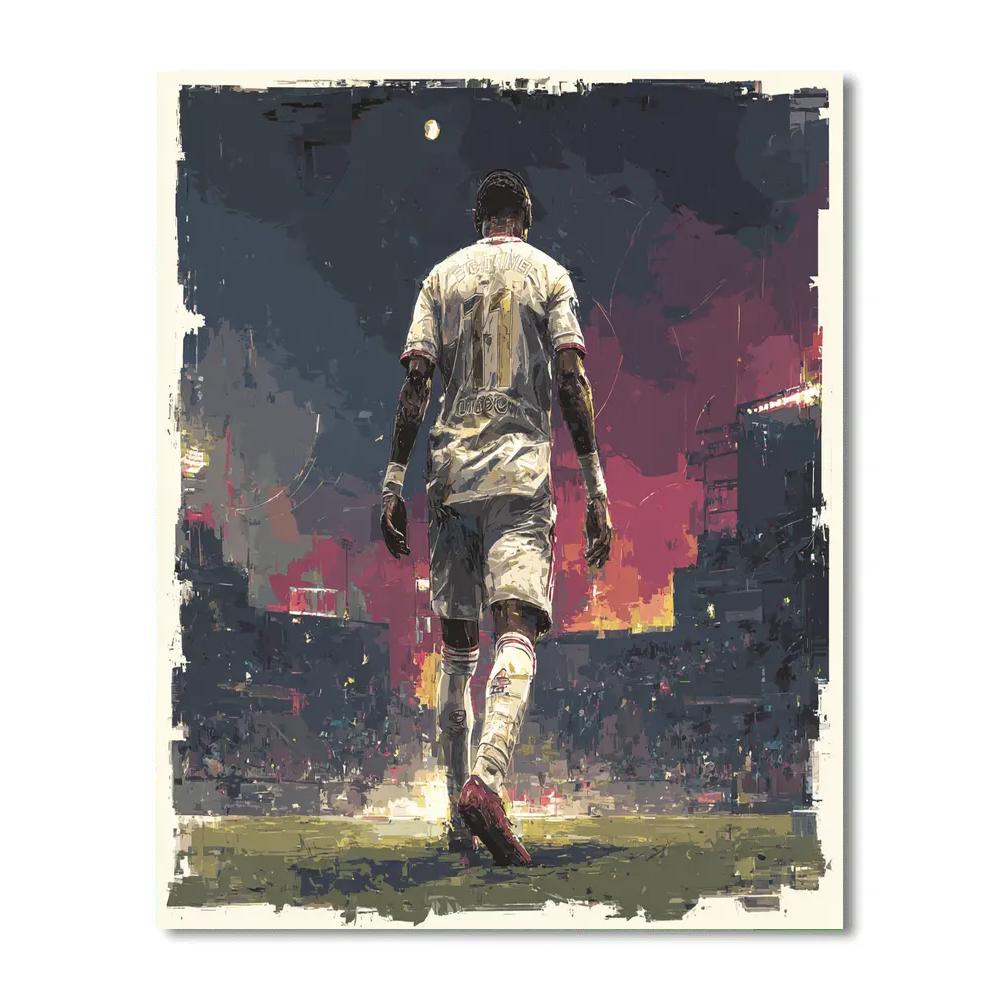 Salah Fifa 2026 Lights DIY paint by numbers