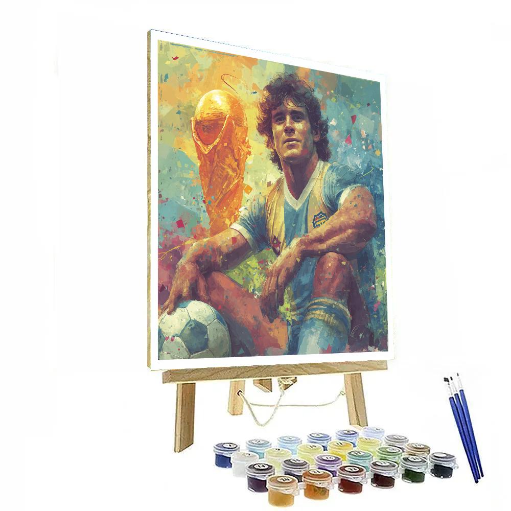 Ronaldinho Fifa 2026 Joy Painting by numbers kit