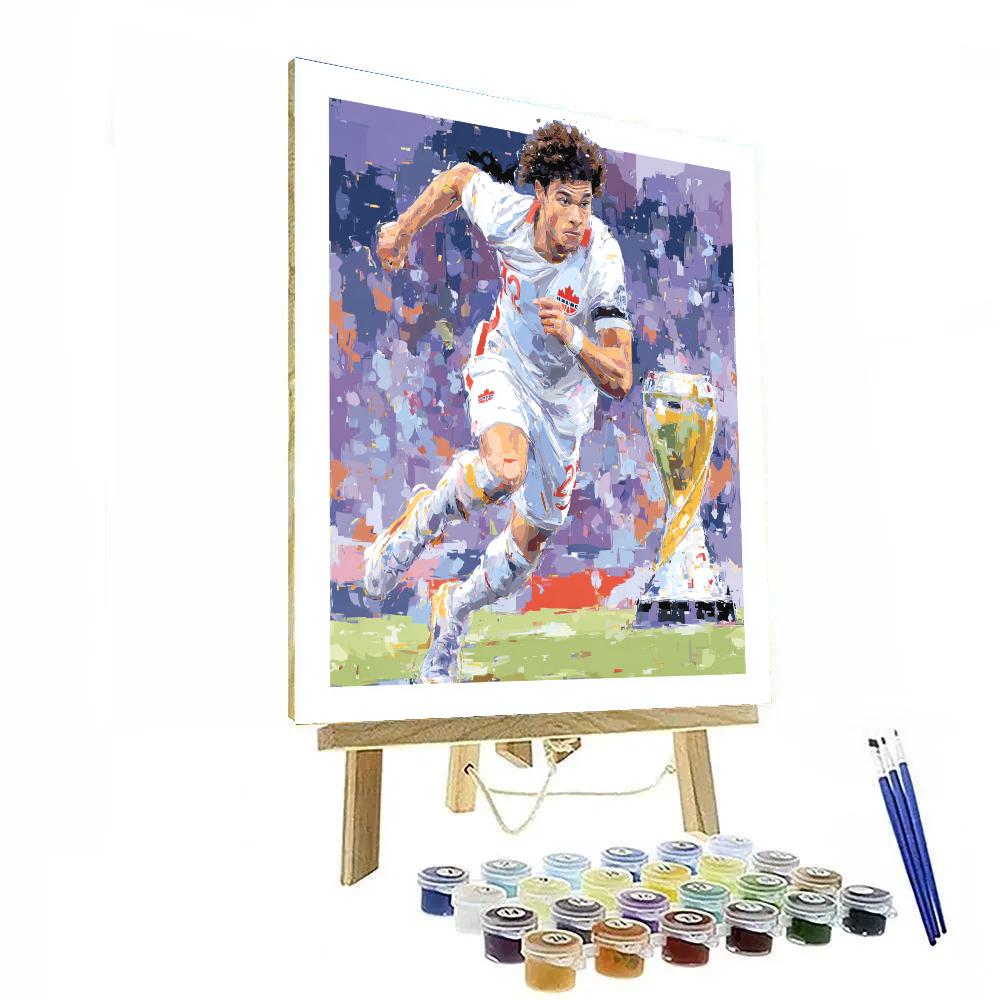 Davies Fifa 2026 Speed DIY paint by numbers