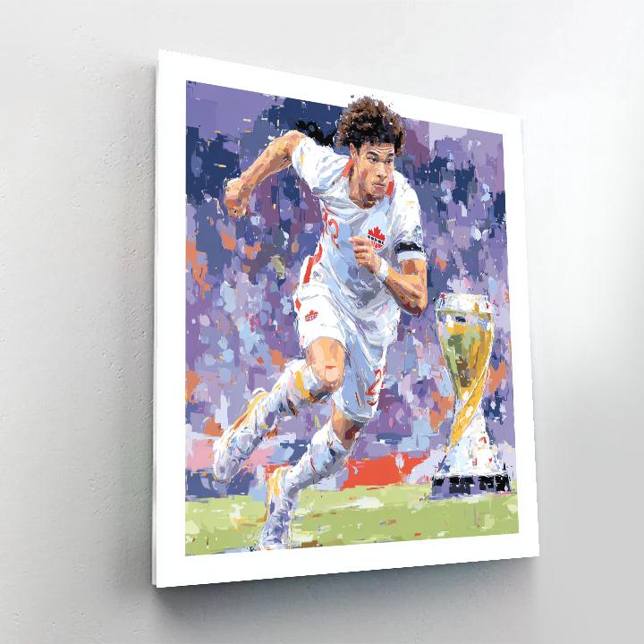 Davies Fifa 2026 Speed DIY paint by numbers