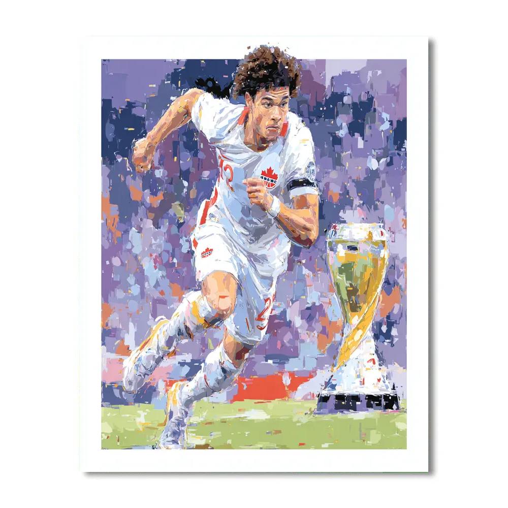 Davies Fifa 2026 Speed DIY paint by numbers