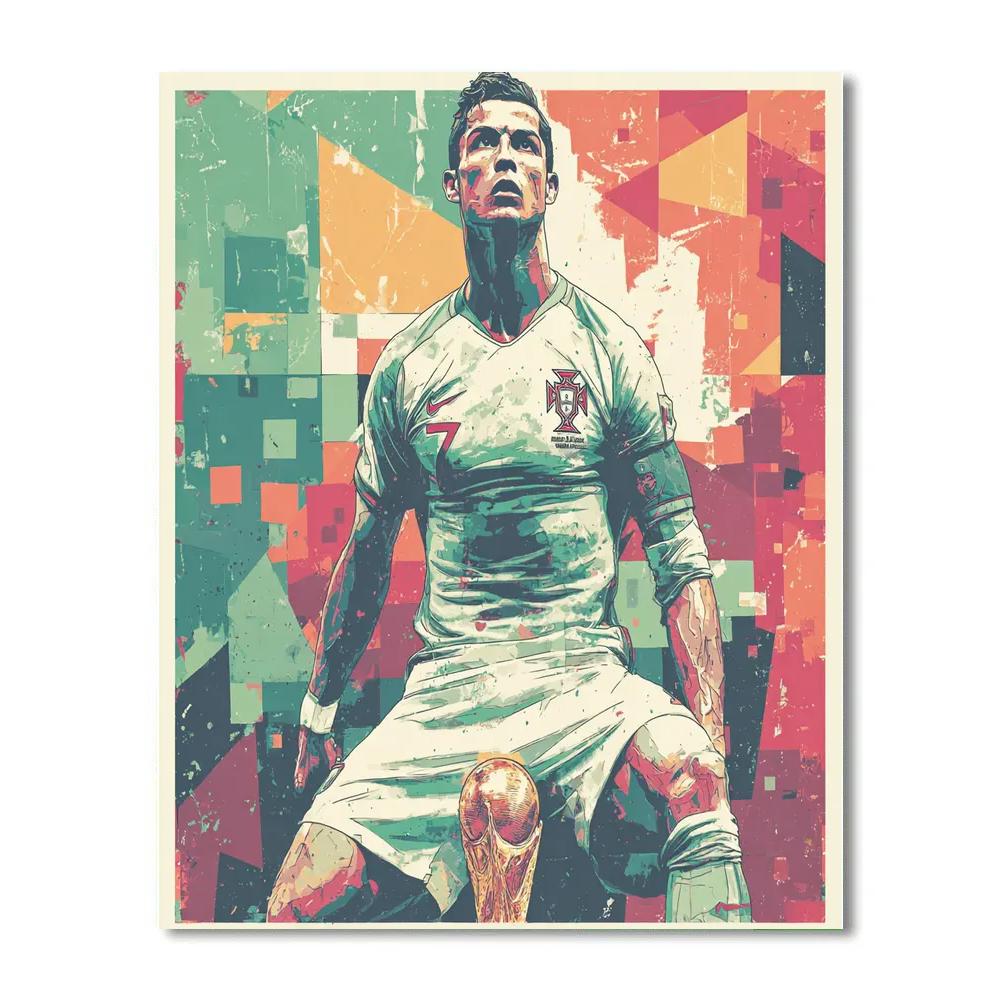 Morocco Fifa 2026 Atlas Numbered painting kits