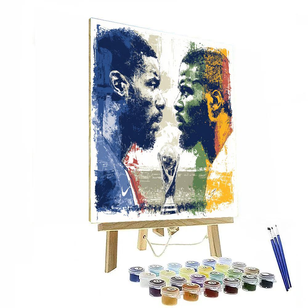 Fifa 2026 France Vs Senegal painting number kit