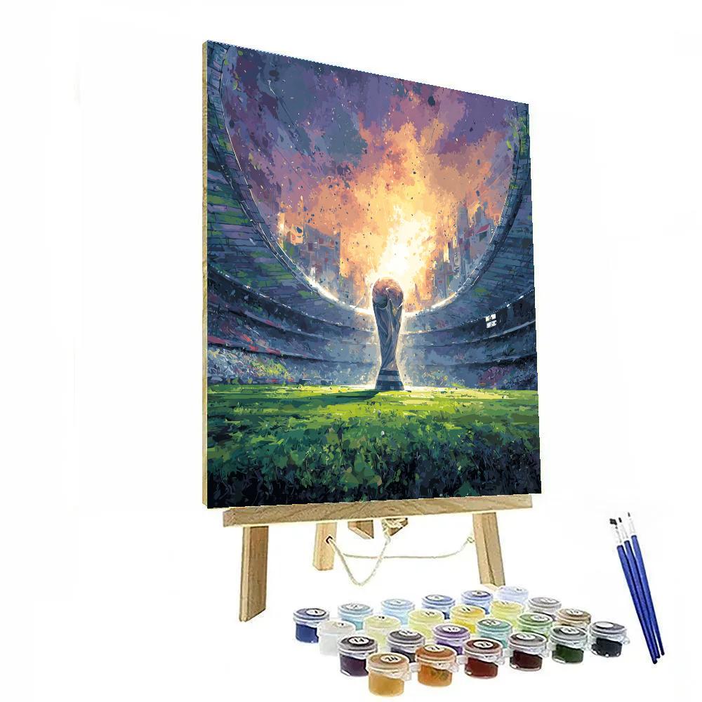 Mexico City Fifa 2026 Opener paint by color