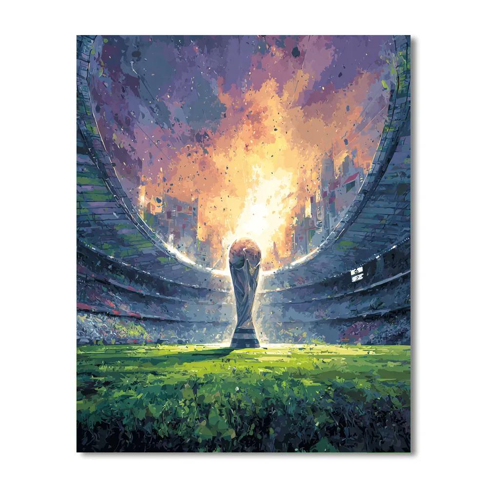 Mexico City Fifa 2026 Opener paint by color
