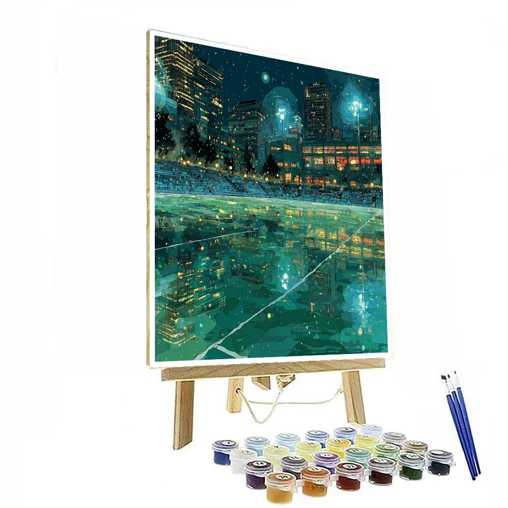 Seattle Fifa 2026 Rainlight Numbered painting kits