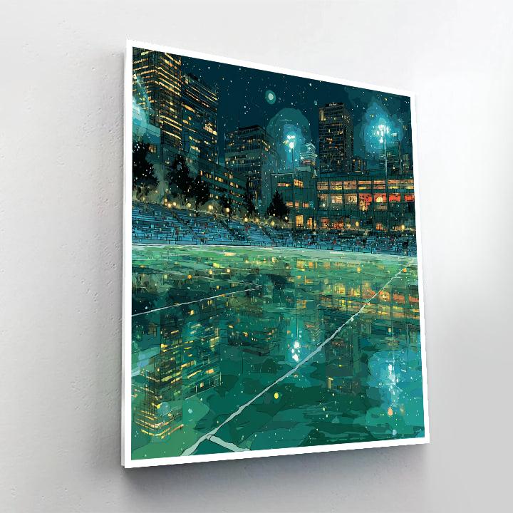 Seattle Fifa 2026 Rainlight Numbered painting kits