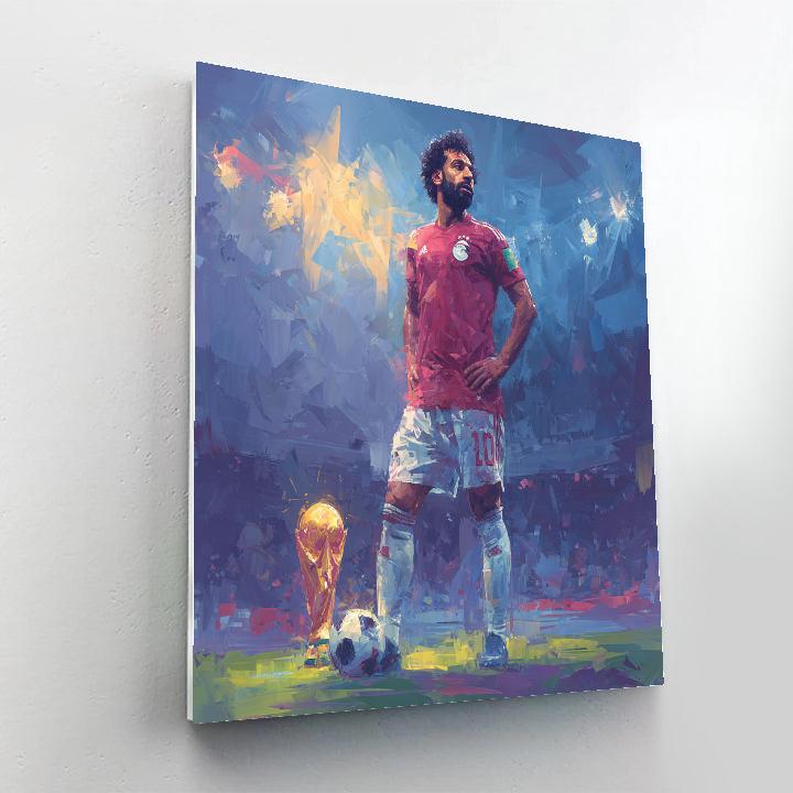 Salah Fifa 2026 Lights DIY paint by numbers