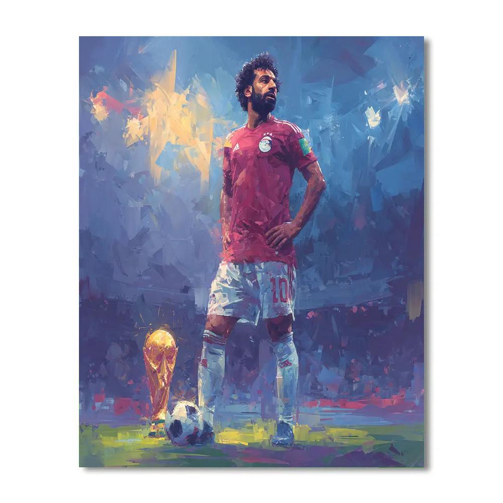 Salah Fifa 2026 Lights DIY paint by numbers