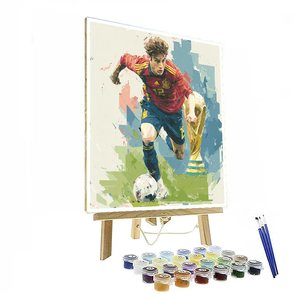 Fifa 2026 Yamal Rise Paint by numbers art