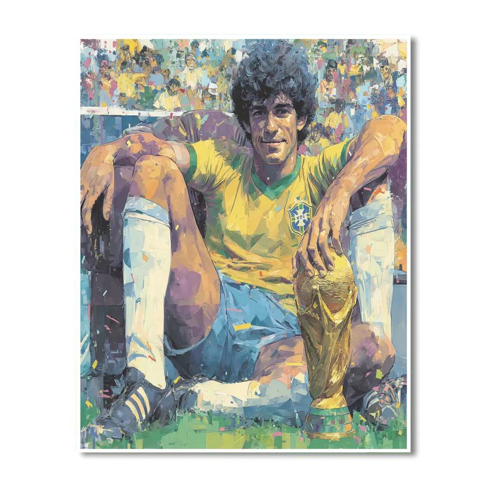 Ronaldinho Fifa 2026 Joy paint by numbers