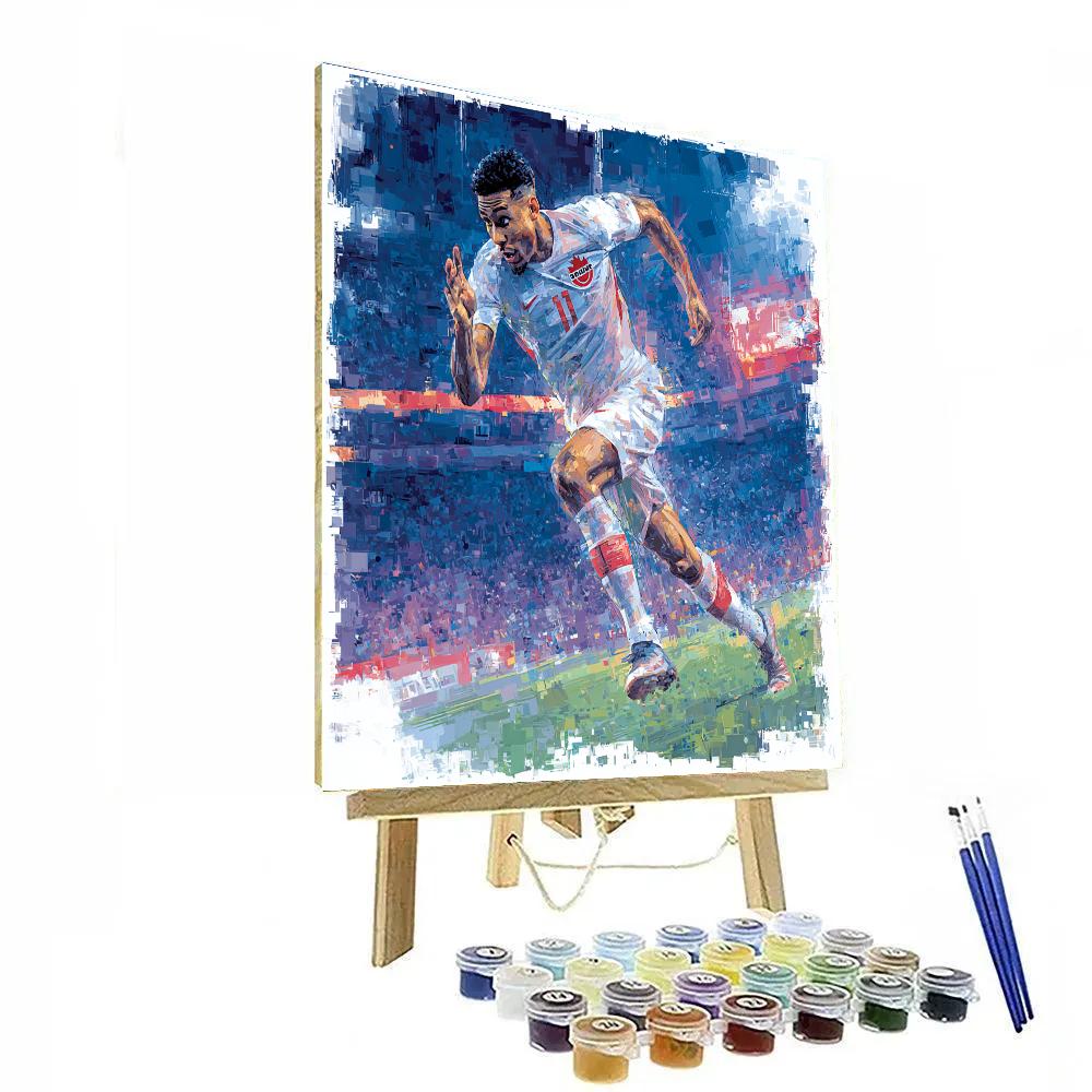 Fifa 2026 Davies Speed paint by color