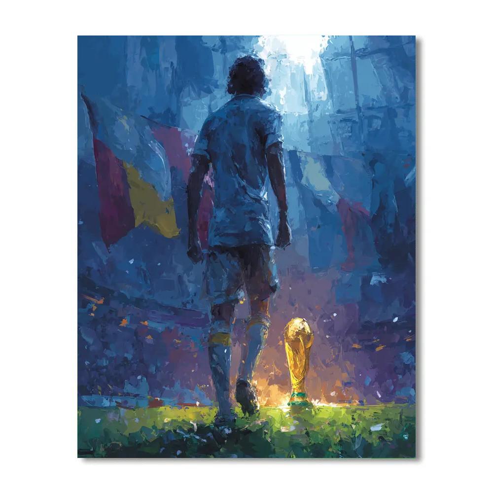 Cabo Verde Fifa 2026 Breeze Paint by numbers kits