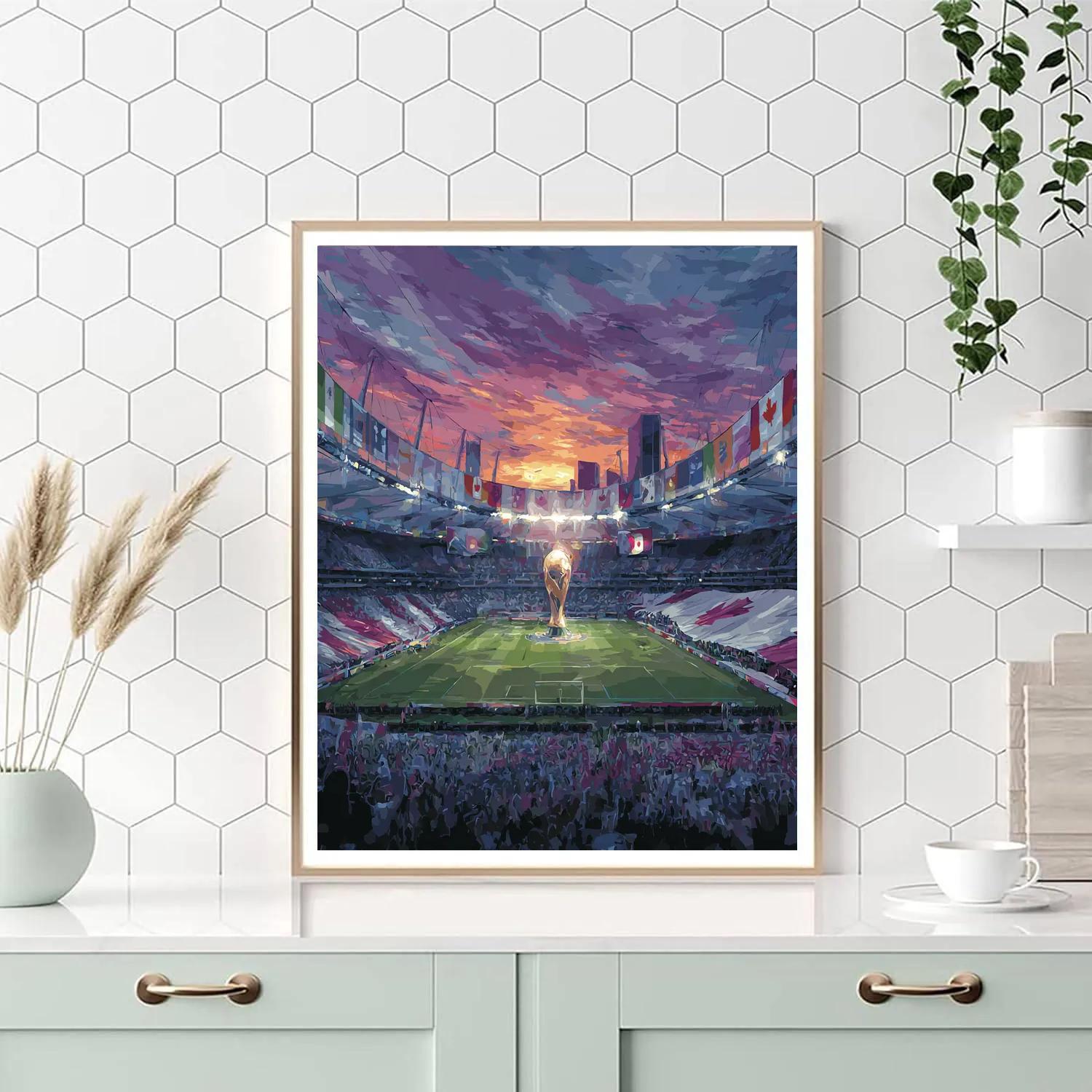 Mexico Fifa 2026 Opener Paint by numbers art