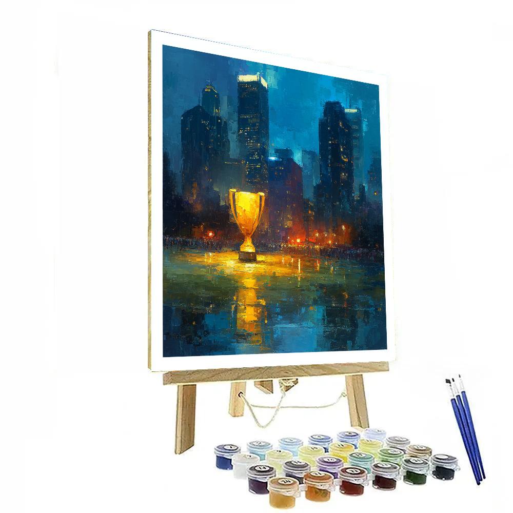 Seattle Fifa 2026 Rainlight Numbered painting kits