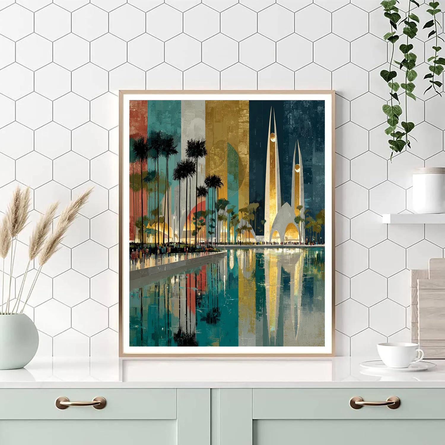 Miami Fifa 2026 Reflection paint by color
