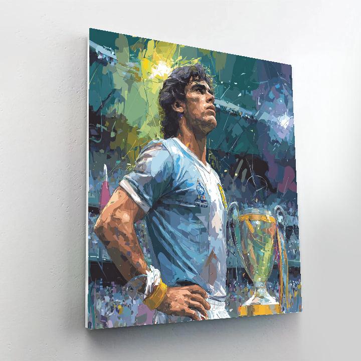 Ronaldinho Fifa 2026 Joy Number painting