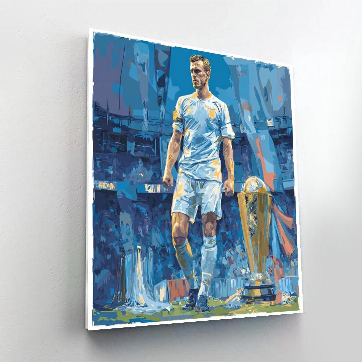 Valverde Fifa 2026 Pulse Paint by numbers art